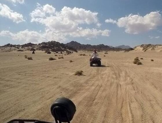 Quad Ausflug mit Kamel reiten - Sonnenuntergang (3 Stunden)