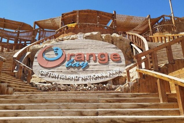 Orange Bay Insel Hurghada Schnorchel Ausflug
