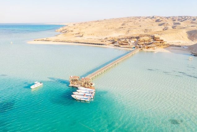 Orange Bay Insel Hurghada Schnorchel Ausflug