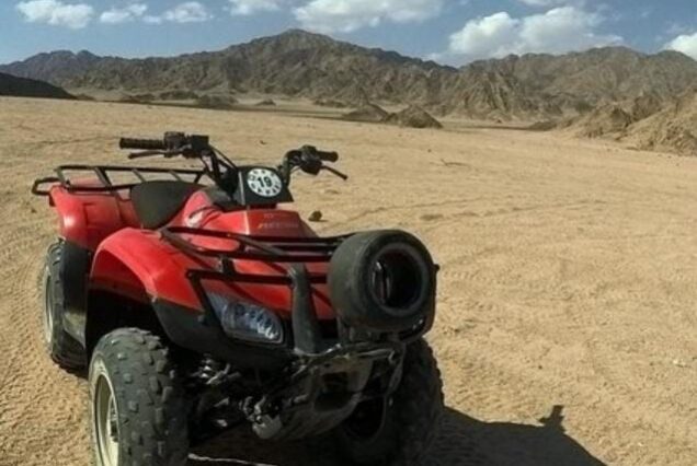 Quad Ausflug mit Kamel reiten - Sonnenuntergang (3 Stunden)