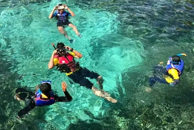 Orange Bay Insel Hurghada Schnorchel Ausflug